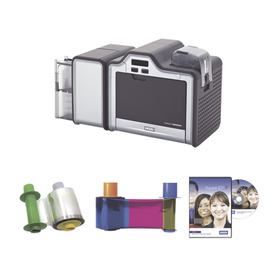 HID -  Kit Impresora Retransferencia HDP5000/ Doble Lado/ Incluye Ribbon, Film y Software/ 3 Años Garantía