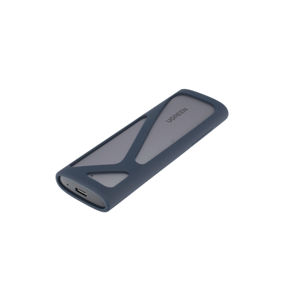UGREEN - Carcasa Disco Duro NVME M.2 (Enclosure) | Hasta 2TB | USB3.1 a 10 Gbps | SATA SSD PCIE 3.0 | Soporta M Key y B Key | Compatible con SSD M.2 NVME 2230/2242/2260/2280 | UASP | S.M.A.R.T. | TRIM | ESD Incorporado | Caja de Aluminio.