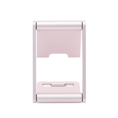UGREEN - Soporte para Teléfono Celular de Aluminio / Angulo Ajustable / Amplia Compatibilidad con dispositivos de 4.7'' a 7.9'' / Antideslizante / Antiarañazos / Plegable / Color Rosa