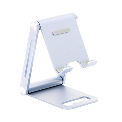 UGREEN - Soporte para Teléfono Celular de Aluminio / Angulo Ajustable / Amplia Compatibilidad con dispositivos de 4.7'' a 7.9'' / Antideslizante / Antiarañazos / Plegable / Color Azul