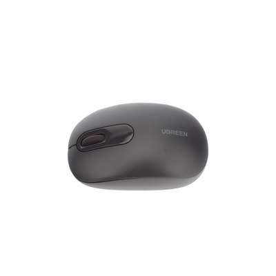UGREEN - Mouse Inalámbrico 2.4G 800/1200/1600/2400 DPI | Función de 3 botones | Alcance 10m | Silencioso |  Ergonómico | Anti-caída y Anti-interferencias | Batería Alcalina AA incluida  | Midnight Blue.