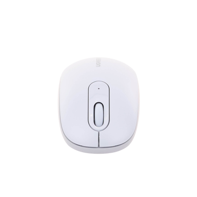 UGREEN - Mouse Inalámbrico 2.4G 800/1200/1600/2400 DPI | Función de 3 botones | Alcance 10m | Silencioso |  Ergonómico | Anti-caída y Anti-interferencias | Batería Alcalina AA incluida  | Color Dusty Blue.