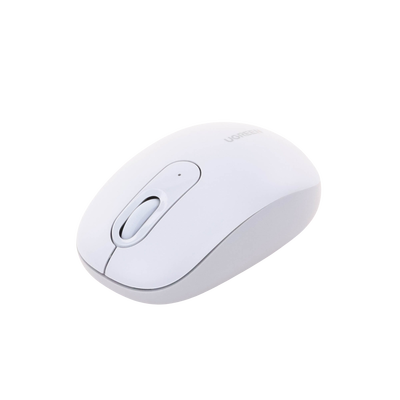 UGREEN - Mouse Inalámbrico 2.4G 800/1200/1600/2400 DPI | Función de 3 botones | Alcance 10m | Silencioso |  Ergonómico | Anti-caída y Anti-interferencias | Batería Alcalina AA incluida  | Color Dusty Blue.