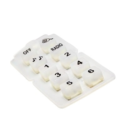 FEDERAL SIGNAL - Botonera de silicón para micrófono 821-6060 de sirena 202-0141AH