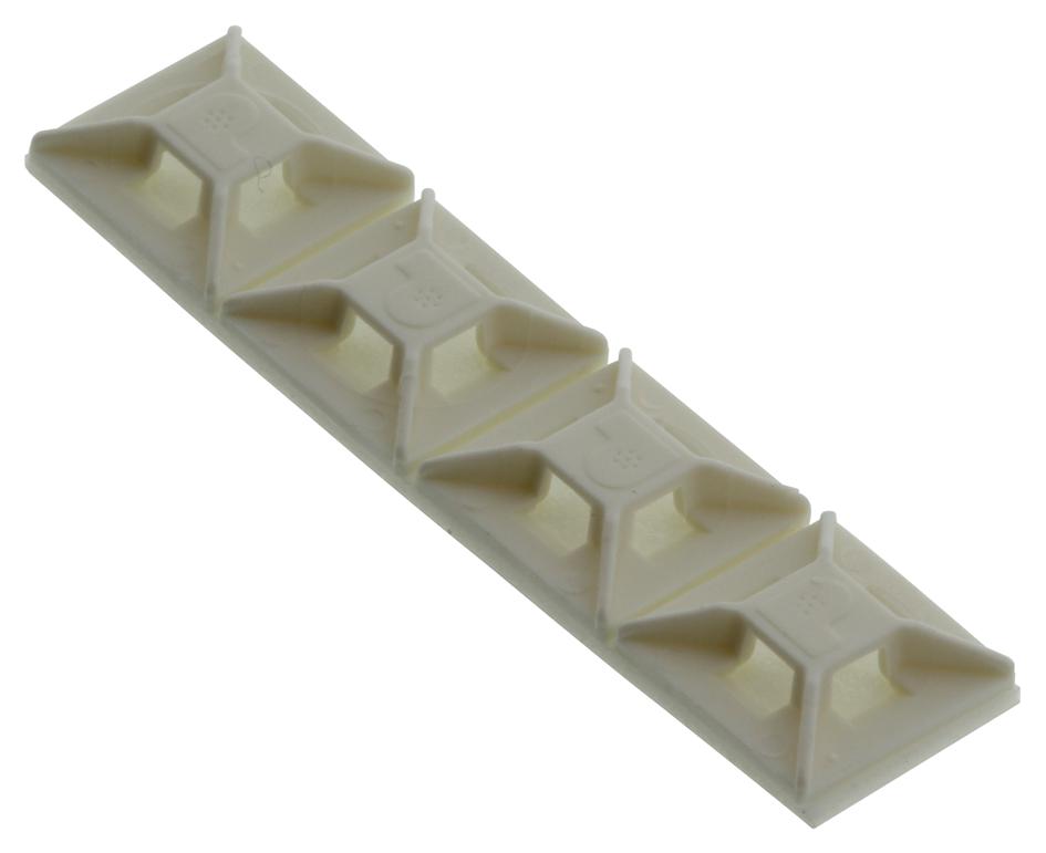 PANDUIT - Base Autoadhesiva para Cincho de 12.7 x 12.7 mm Resistente al Clima, Bolsa c/1000 pzas.