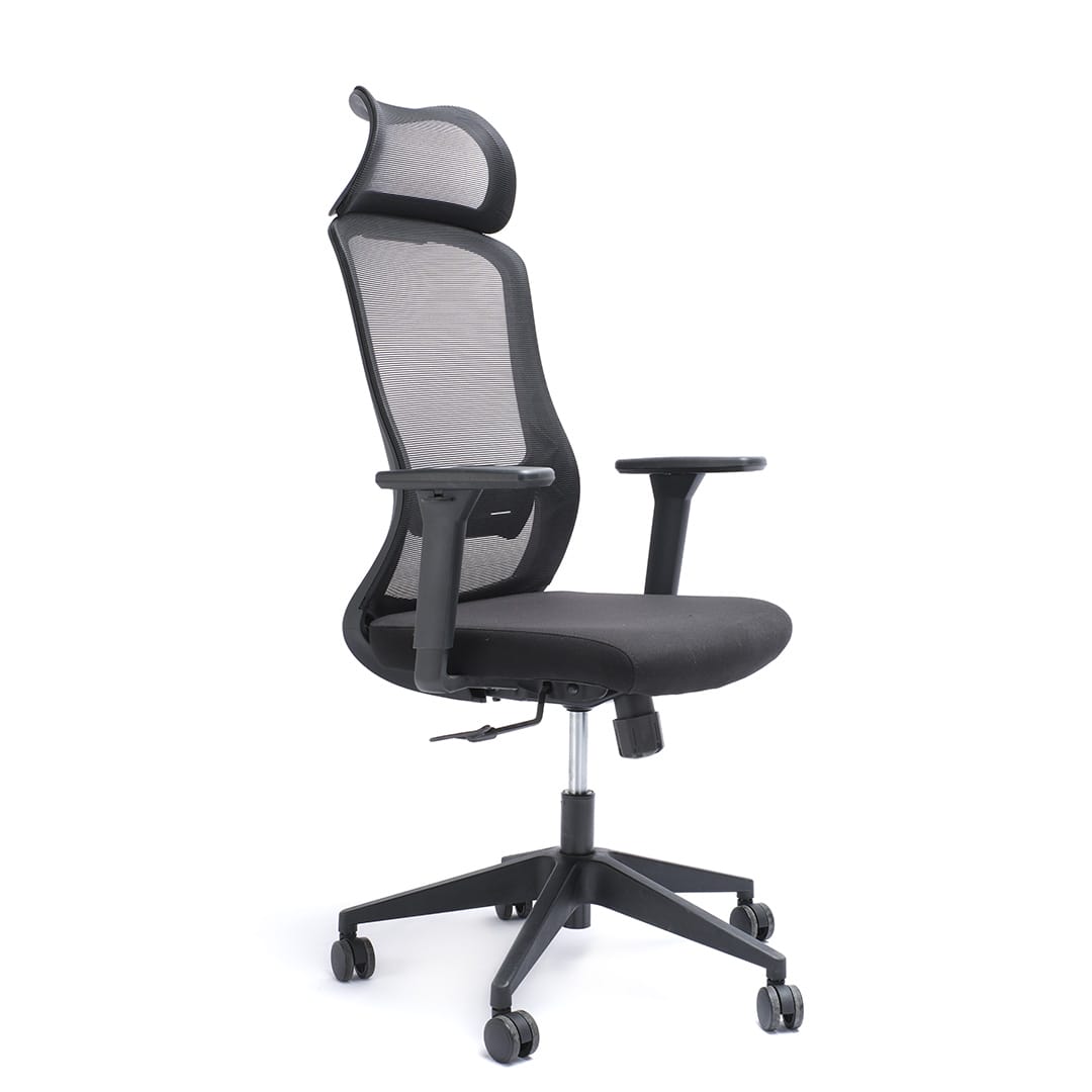 Silla Ejecutiva H7 Mesh Estructura Negro