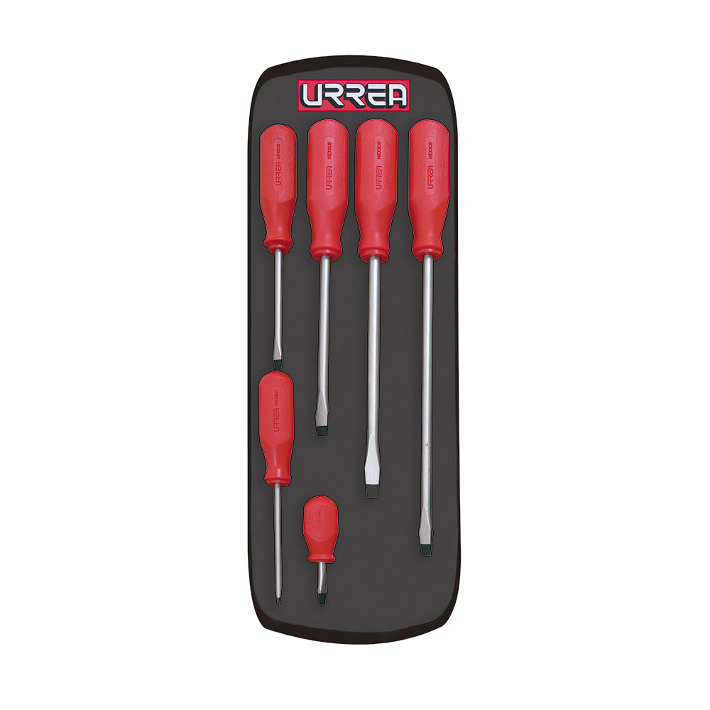 Jgo dest rojo plana 6pz estP