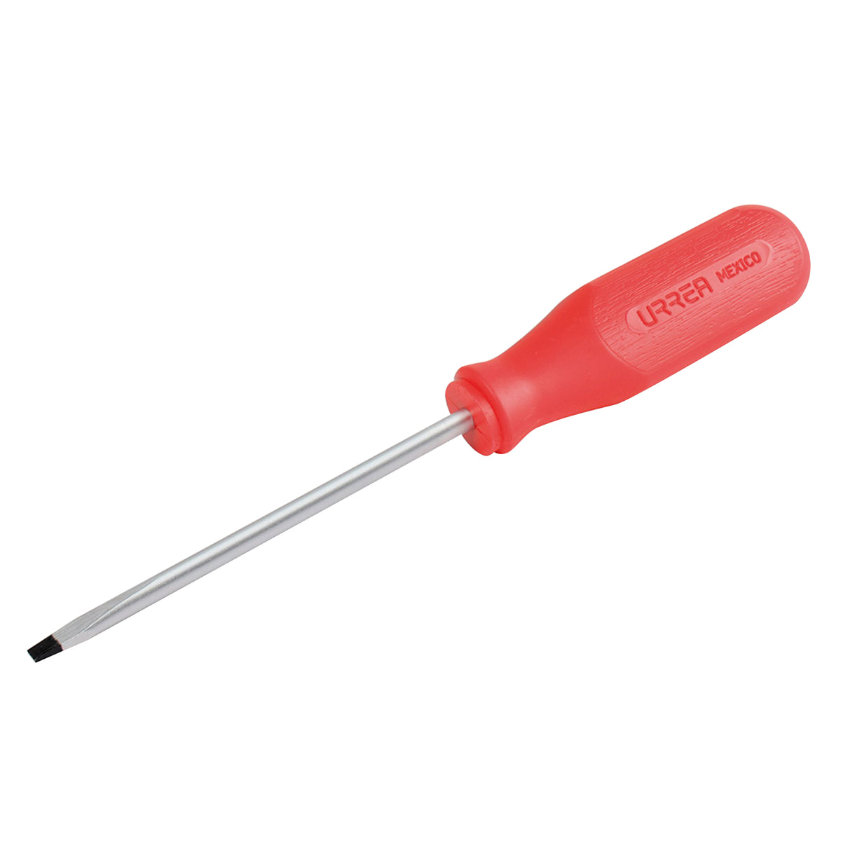 Dest rojo plana redon 3/8x8 in