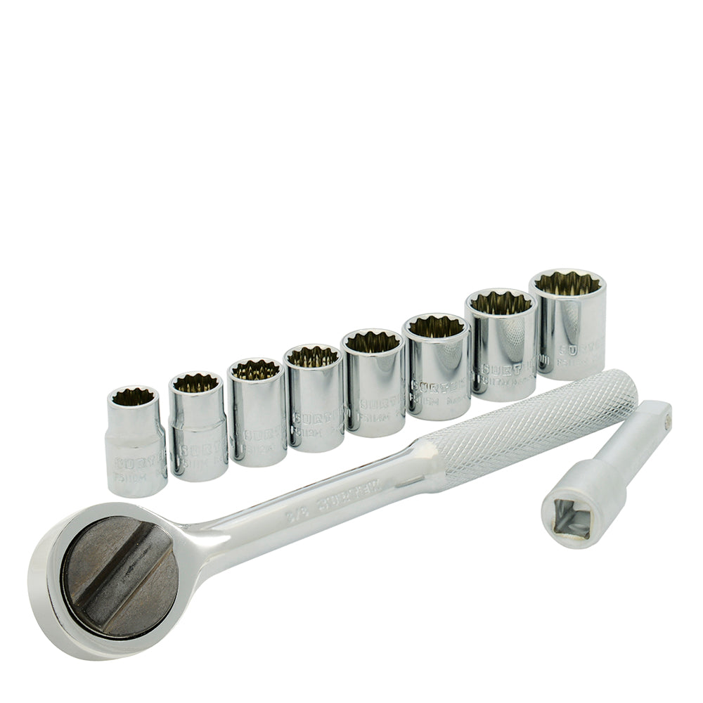 Jgo dados acc 3/8 in mm 10pz