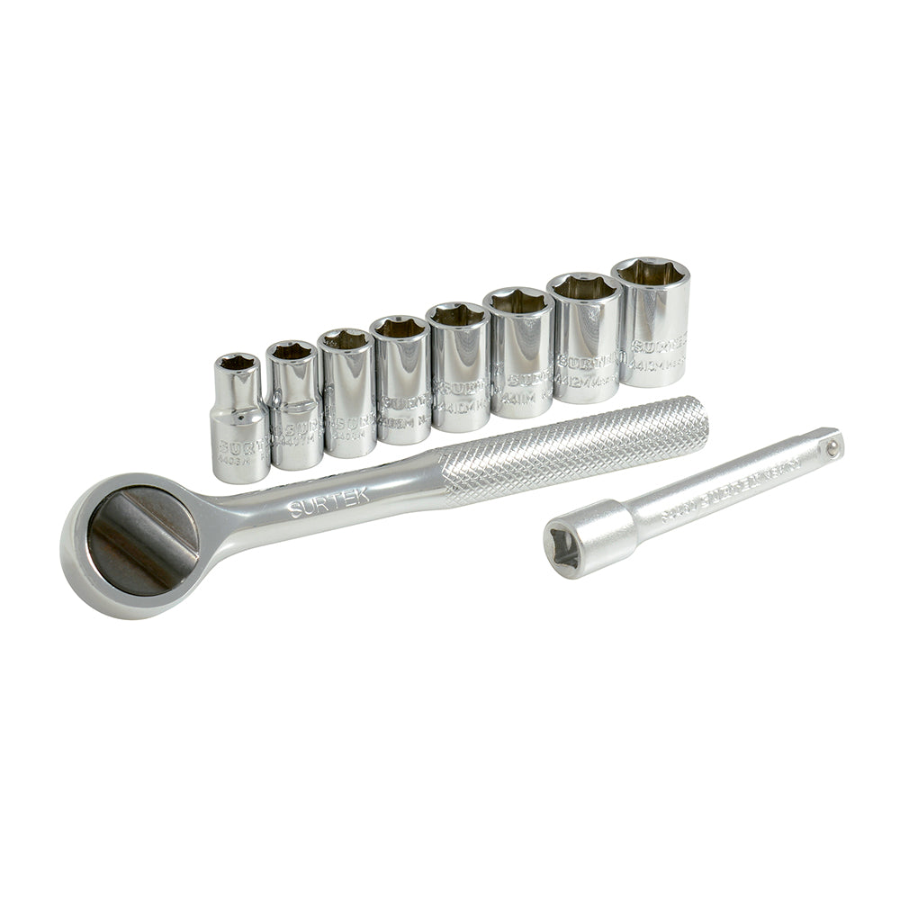 Jgo dados acc 1/4 in mm 10pz