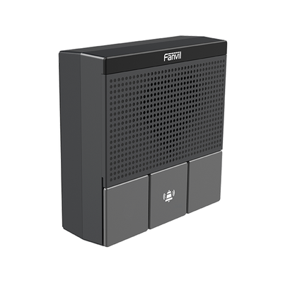 FANVIL - Mini Intercomunicador SIP, 1 Relevador, 3 Botones, Hospital, Hoteleria
