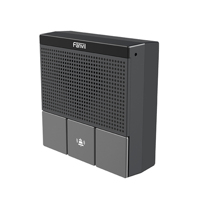 FANVIL - Mini Intercomunicador SIP, 1 Relevador, 3 Botones, Hospital, Hoteleria