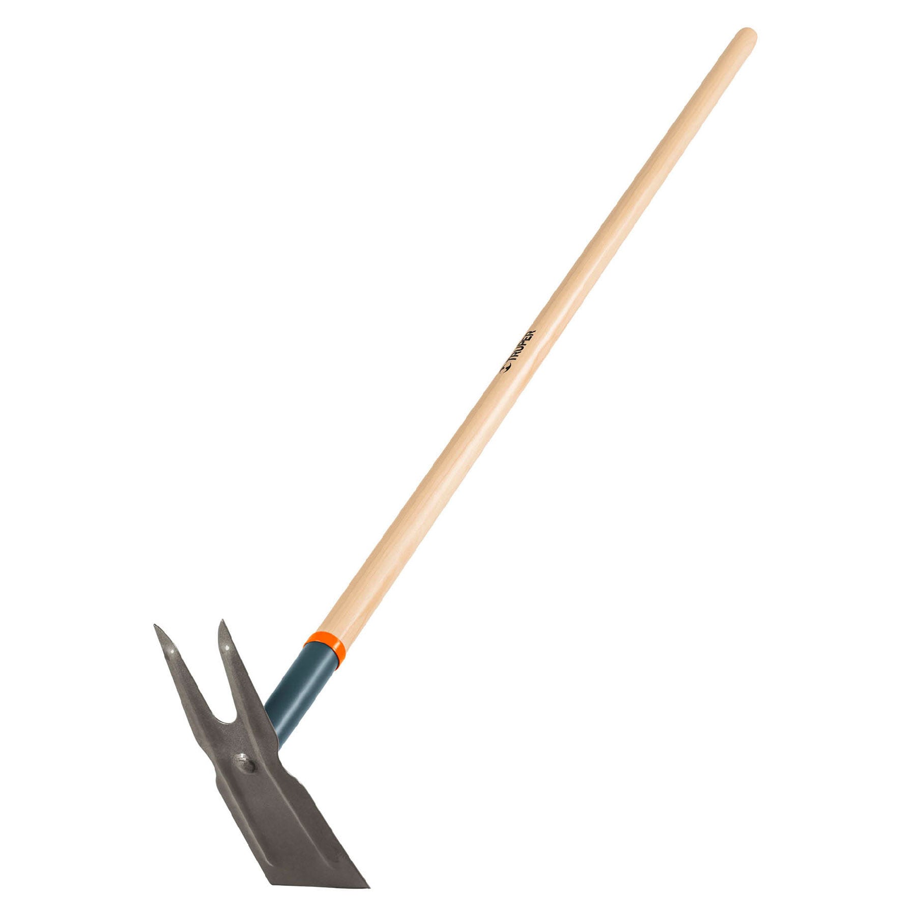 Azadon dos cuernos, mango de madera 54', TRUPER