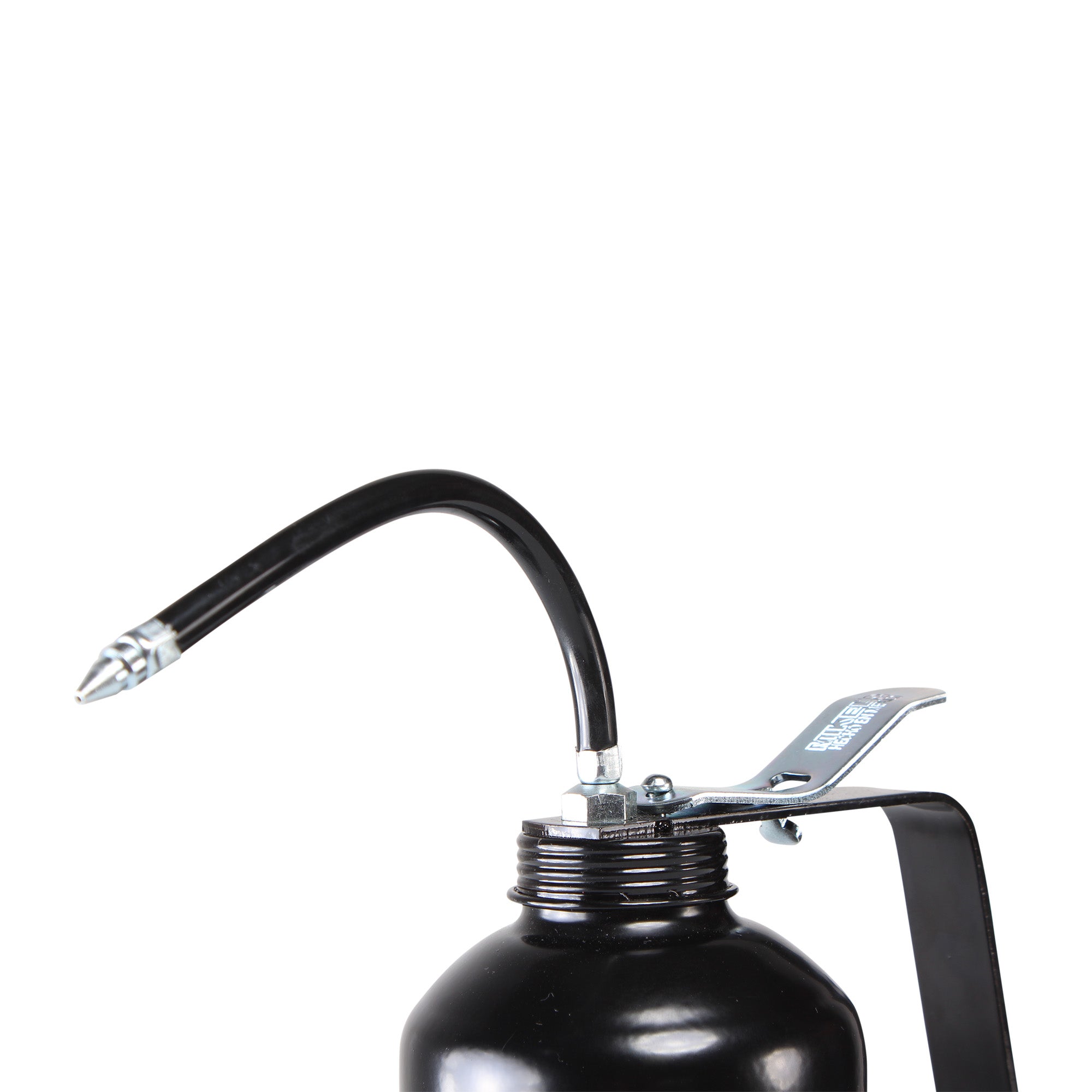 Aceitera de presión, bote de acero, tubo flexible (500 ml)