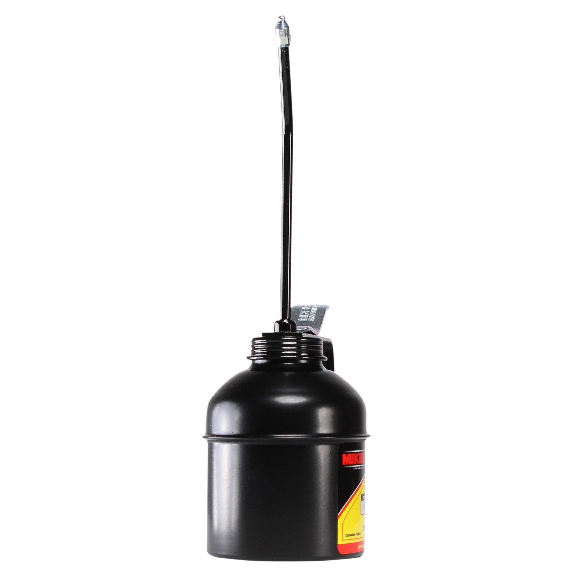 Aceitera de presión, bote de acero, tubo rígido (500 ml)