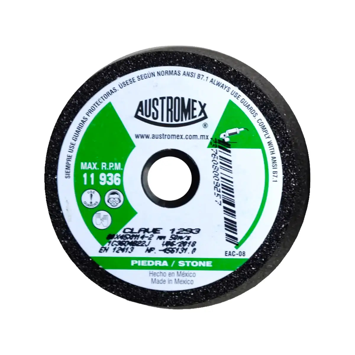 Copa Abrasiva 3-5/32"X1-3/4"Xm14-2 Grano 36 (Uso En Pied-Conc-Ladr-Marm-Gran) Chip-Cut
