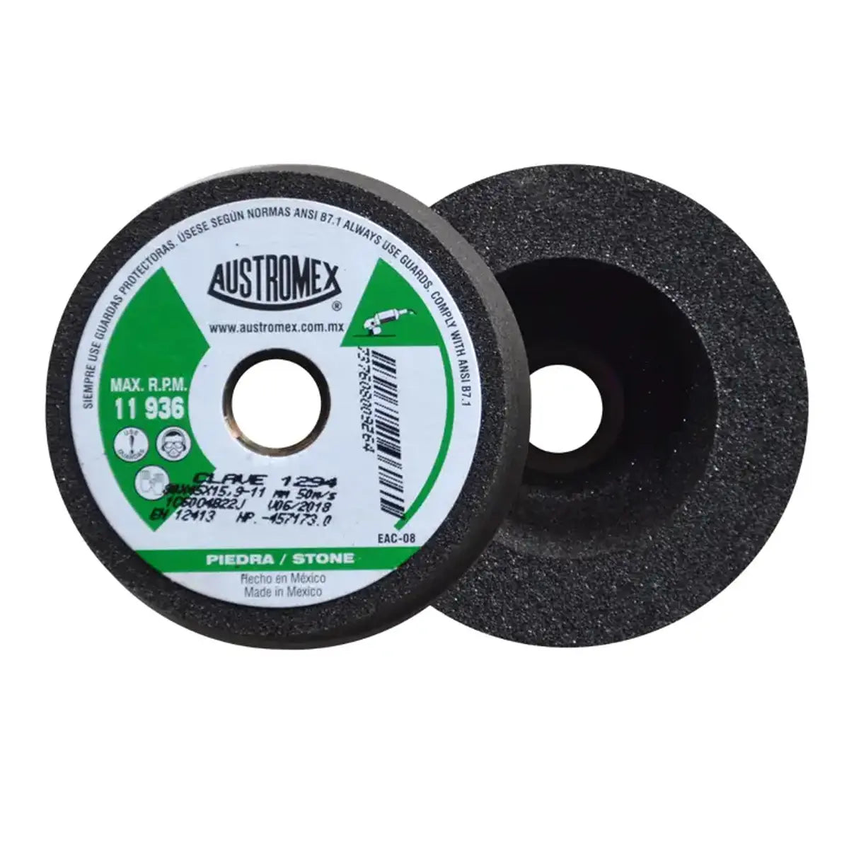 Copa Abrasiva 3-5/32"X1-3/4"X5/8-11 Grano 60 (Uso En Pied-Conc-Ladr-Marm-Gran) Chip-Cut