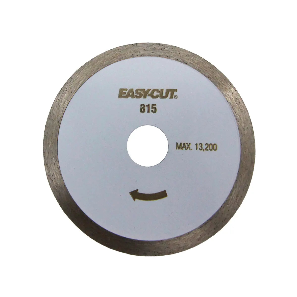 Disco De Diamante 4.1/2"X0.05"X7/8" Rin Continuo Con Desahogos P/Corte Porcelanato Blanco Easy-Cut