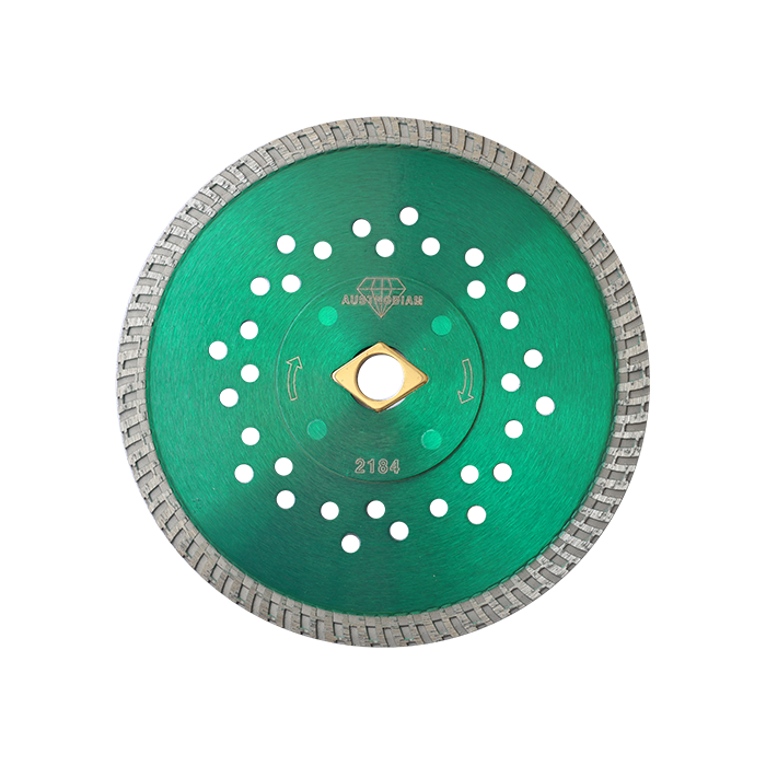 Copa De Diamante Turbo De 4-1/2" Verde Para Desbaste De Granito, Eco Diamond