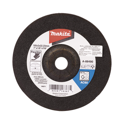 MAKITA - Disco de desbaste de 7"