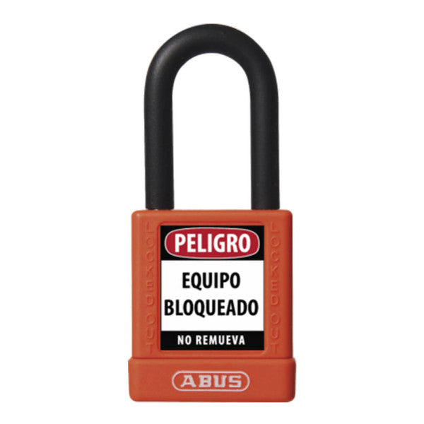 74/40 Kd Naranja Candado Bloqueo Abus Dielectrico D6.5mm 1 Key