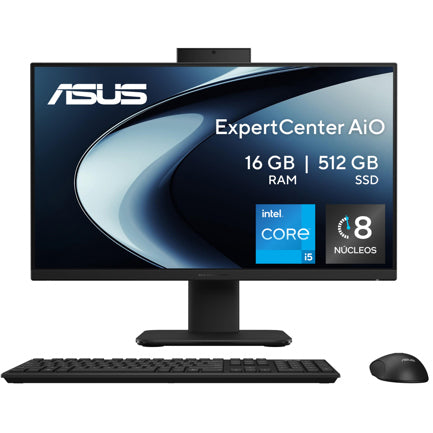 ASUS - All in One Asus ExpertCenter P440VAESK-i516G512-P1 23.8" I5-13420H 16GB 512GB PCIE G4 SSD Intel UHD Graphics Win 11