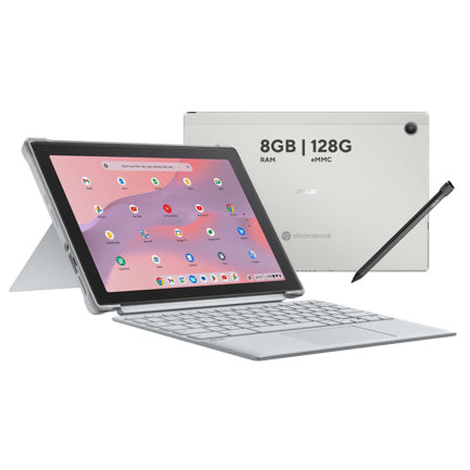ASUS - Laptop Asus Cromebook CM3001 10.5" WUXGA MediaTek Kompanio 5200 Wi-Fi 6 + Bluetooth 5.3 8Gb Ram 128Gb SSD