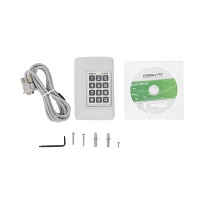ROSSLARE SECURITY PRODUCTS - Controlador de una puerta y hasta 500 Usuarios, con capacidad de Conexión de Dos lectoras