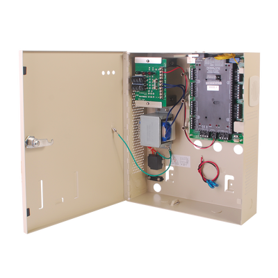 ROSSLARE SECURITY PRODUCTS - Controlador de Acceso para 4 Lectoras / Tarjeta de Red Interconstruida / 30000 Usuarios / Posibilidad de Expansión.
