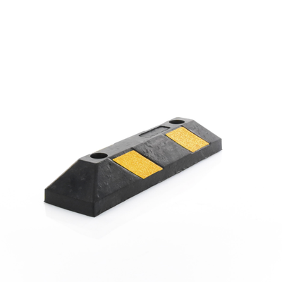 ACCESSPRO - Tope Vehicular P / Estacionamiento / 55cm / Color Negro-Amarillo.