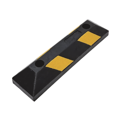 ACCESSPRO - Tope Vehicular P / Estacionamiento / 55cm / Color Negro-Amarillo.