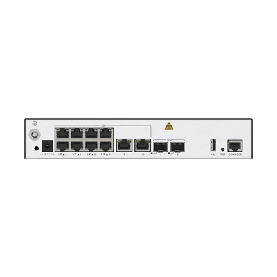 HUAWEI - Controladora de Puntos de Acceso / 10 puertos 10/100/1000 Mbps / 2 puertos 10GE SFP+ / Hotspot 2.0 / Roaming Capa 2 y 3 / Rendimiento 10 Gbps / Soporta 128 APs / Hasta 1024 Clientes