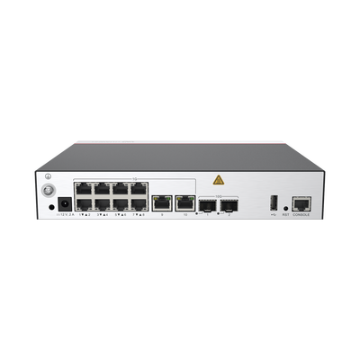 HUAWEI - Controladora de Puntos de Acceso / 10 puertos 10/100/1000 Mbps / 2 puertos 10GE SFP+ / Hotspot 2.0 / Roaming Capa 2 y 3 / Rendimiento 10 Gbps / Soporta 256 APs / Hasta 2048 Clientes