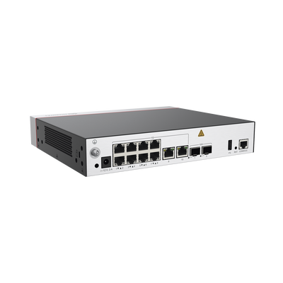 HUAWEI - Controladora de Puntos de Acceso / 10 puertos 10/100/1000 Mbps / 2 puertos 10GE SFP+ / Hotspot 2.0 / Roaming Capa 2 y 3 / Rendimiento 10 Gbps / Soporta 256 APs / Hasta 2048 Clientes