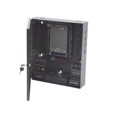 ROSSLARE SECURITY PRODUCTS - Controlador de acceso para 4 lectoras / Expandible a 56 Lectoras / Compatible con Sistema de Elevadores / 100,000 Usuarios