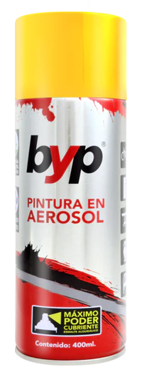 Pintura en aerosol byp AMARILLO CANARIO