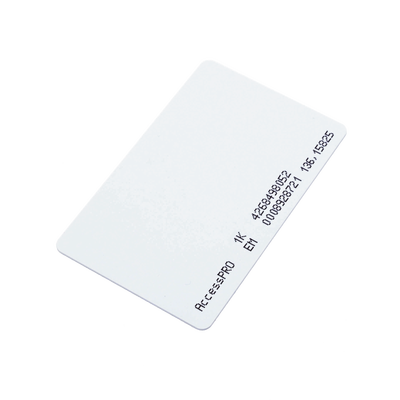 ACCESSPRO - Tarjeta Dual / Proximidad 125kHz EM / MIFARE 13.56MHz 1K / CR80 ISO / 85.6 x 54 x 1 mm