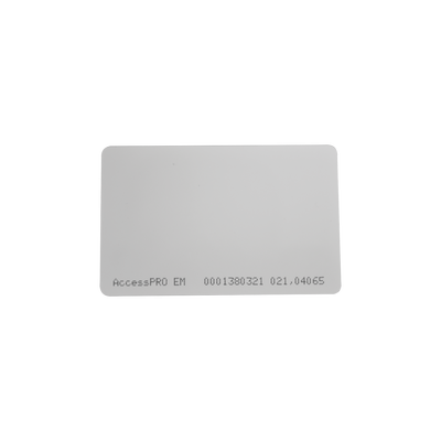 ACCESSPRO - Tarjeta Proximidad Delgada 125 Khz (tipo EM) / Imprimible
