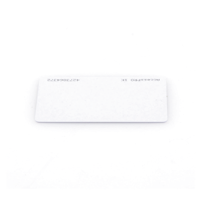 ACCESSPRO - Tarjeta MIFARE Classic / Tipo ISO Card / Memoria 1Kb / Imprimible / Frecuencia 13.56 Mhz