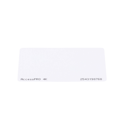 ACCESSPRO - Tarjeta MIFARE Classic 4K 13.56MHz - Imprimible para Credencialización