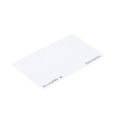 ACCESSPRO - Tarjeta MIFARE Classic 4K 13.56MHz - Imprimible para Credencialización