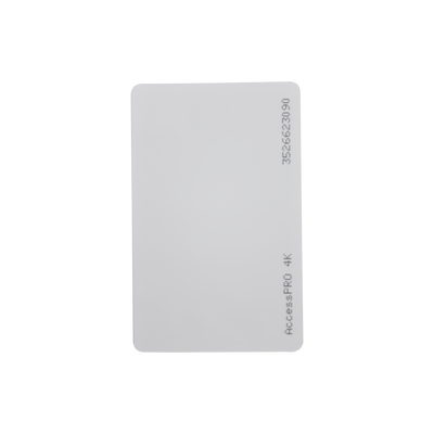 ACCESSPRO - Tarjeta MIFARE Classic 4K 13.56MHz - Imprimible para Credencialización