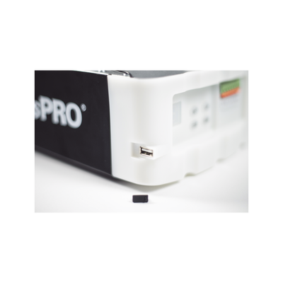 ACCESSPRO - Kit D/ Puertas D/  Garage / 1/2HP / Fuerte / Silencioso / Incluye riel tipo T de 3mts / Compatible con APP / 2 Controles Inalámbricos Visera / 1 Control Inalámbrico Pared / Respaldo Energia.