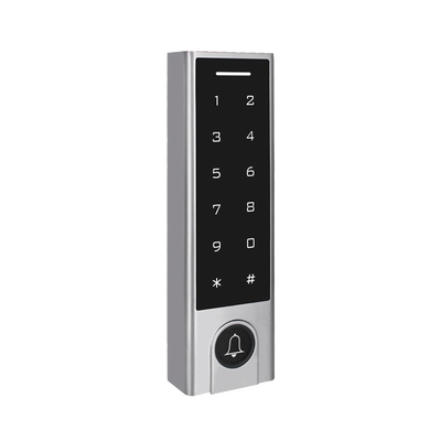 ACCESSPRO - Mini Controlador de Acceso con Teclado Inalámbrico / Cuenta con Botón de Salida Inalámbrico / Soporta Tarjeta y Contraseña / Cuenta con Botón de Timbre