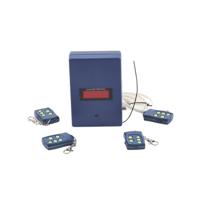 ACCESSPRO - Receptor Inalambrico Universal Administrable por Software, Hasta 1600 controles de usuarios, compatible con Barreras y Motores de puertas