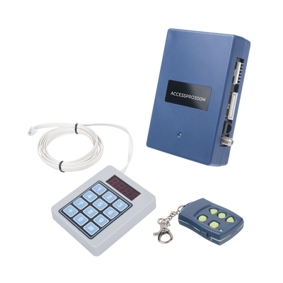 ACCESSPRO - Receptor Inalambrico Universal Administrable por Software, Hasta 1600 controles de usuarios, compatible con Barreras y Motores de puertas