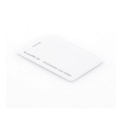 ACCESSPRO - Tarjeta de Proximidad / 125 kHz / 1.8 mm / Wiegand 26-bit / TK4100 / 0.006 ft