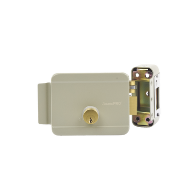 ACCESSPRO - Cerradura Eléctrica / Incluye Llave / Exterior / Derecha