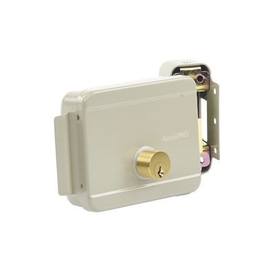 ACCESSPRO - Cerradura Eléctrica / Incluye Llave / Exterior / Derecha