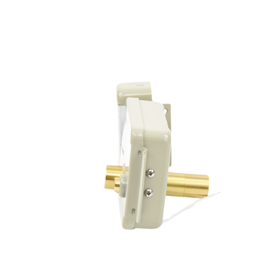 ACCESSPRO - Cerradura Eléctrica con Botón de Salida / Incluye Llave  / Exterior / Izquierda